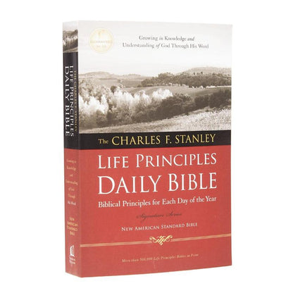 Charles Stanley NASB Life Principles Bible