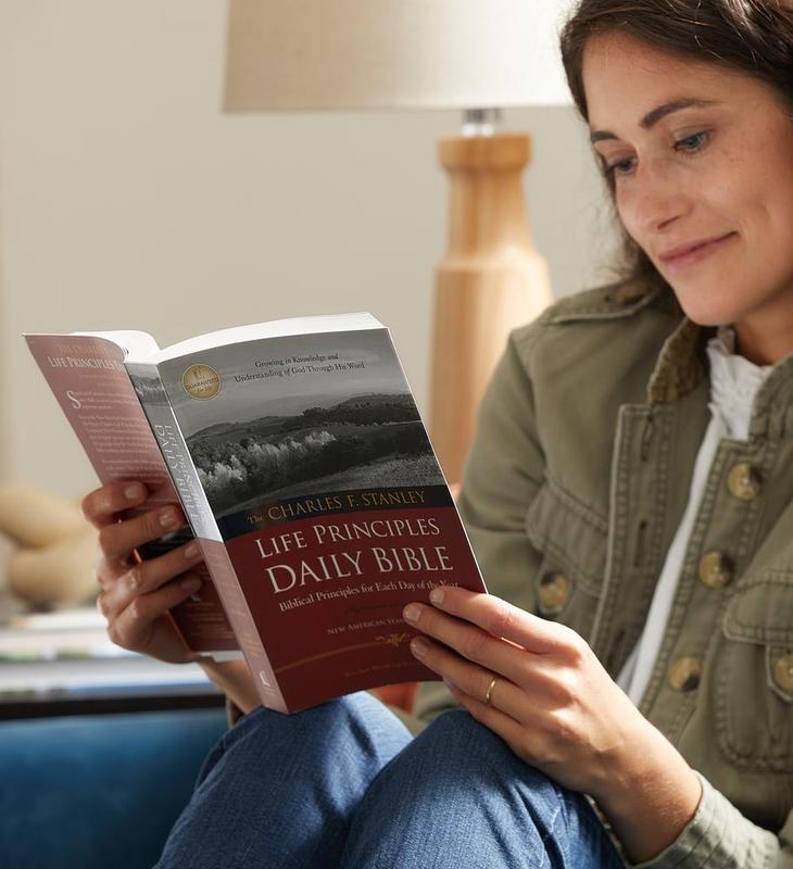 Charles Stanley NASB Life Principles Bible