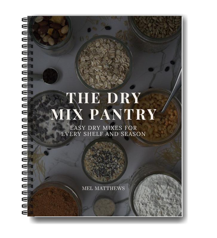 The Dry Mix Pantry Organizer Textbook